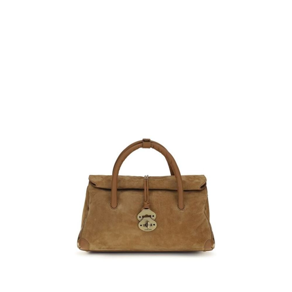 Zanellato Brown Calf Leather Bos Taurus Women's Handbag